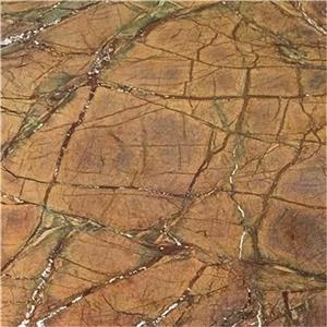 Rainforest Gold Brown Marble