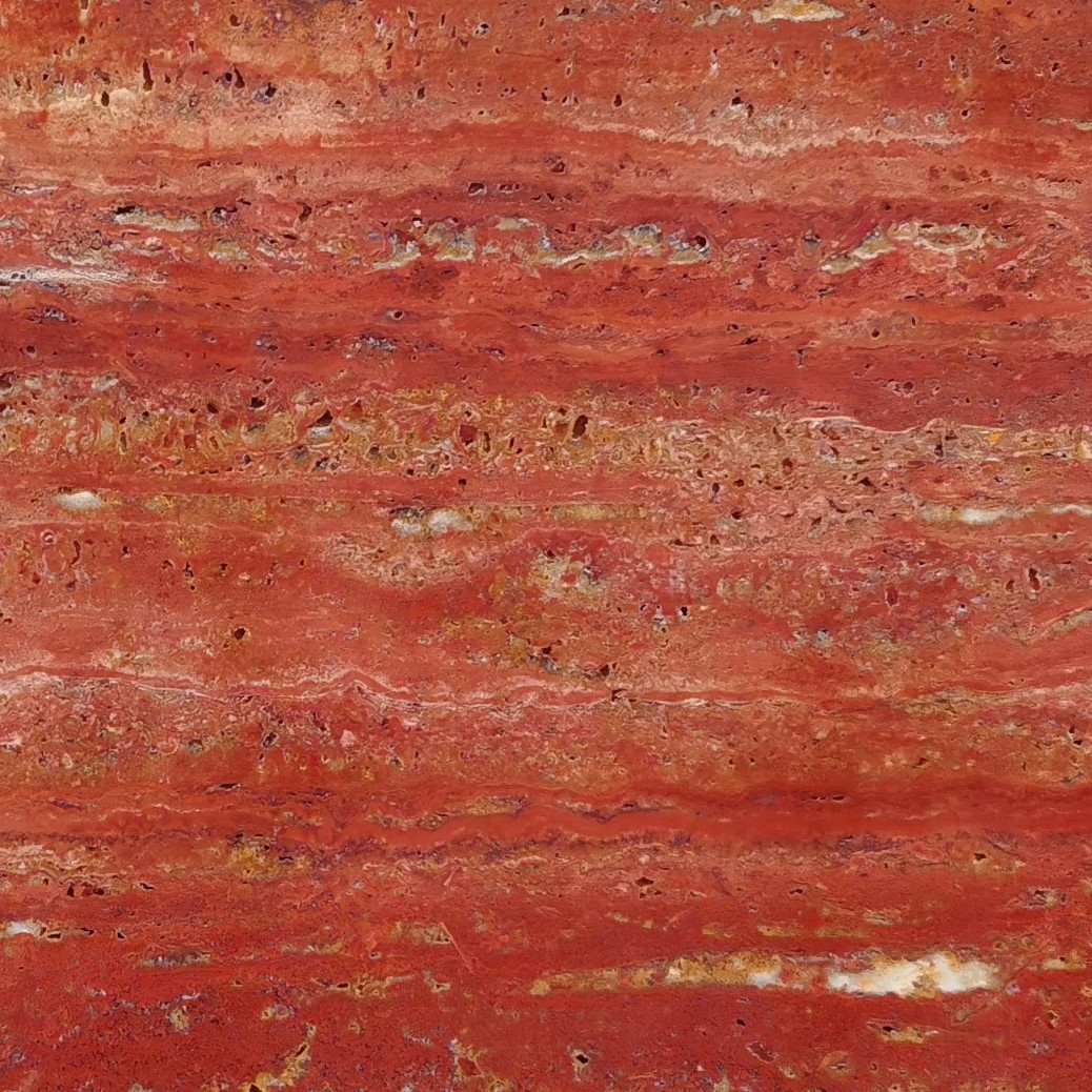 Red Travertine Marble