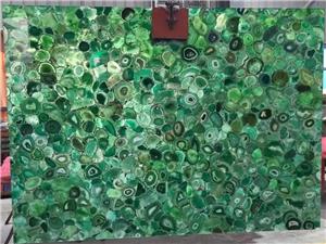 Green Gemstone Slab