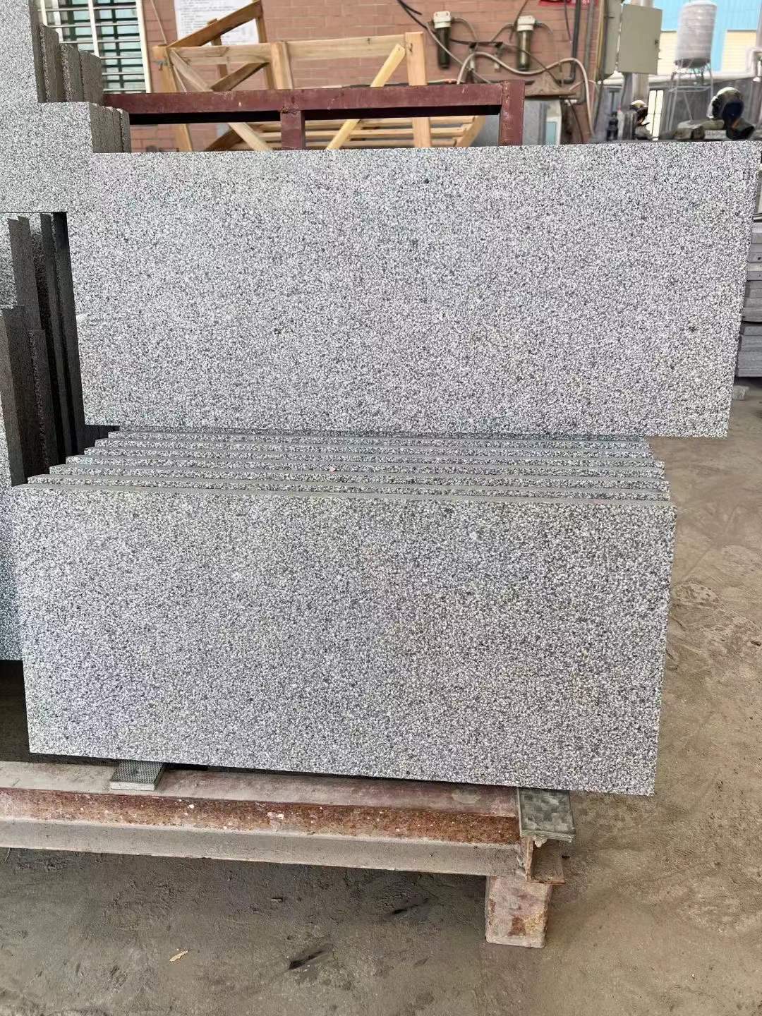 Dark Grey Granite Floor Tiles