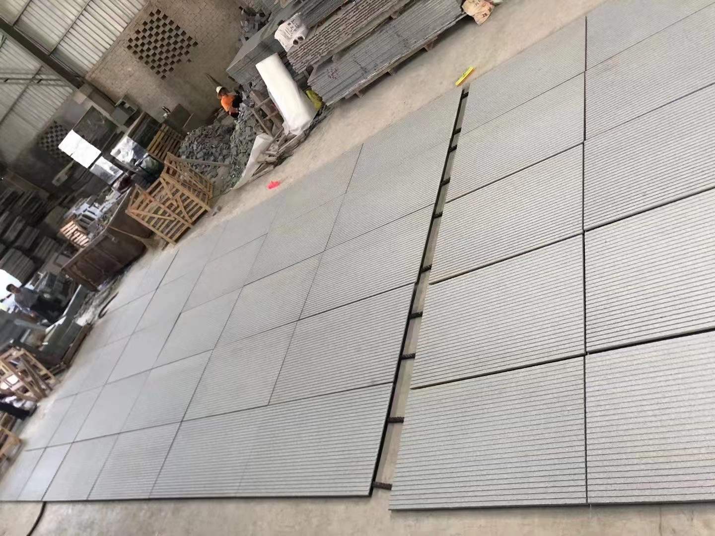 Dark Grey Granite Floor Tiles