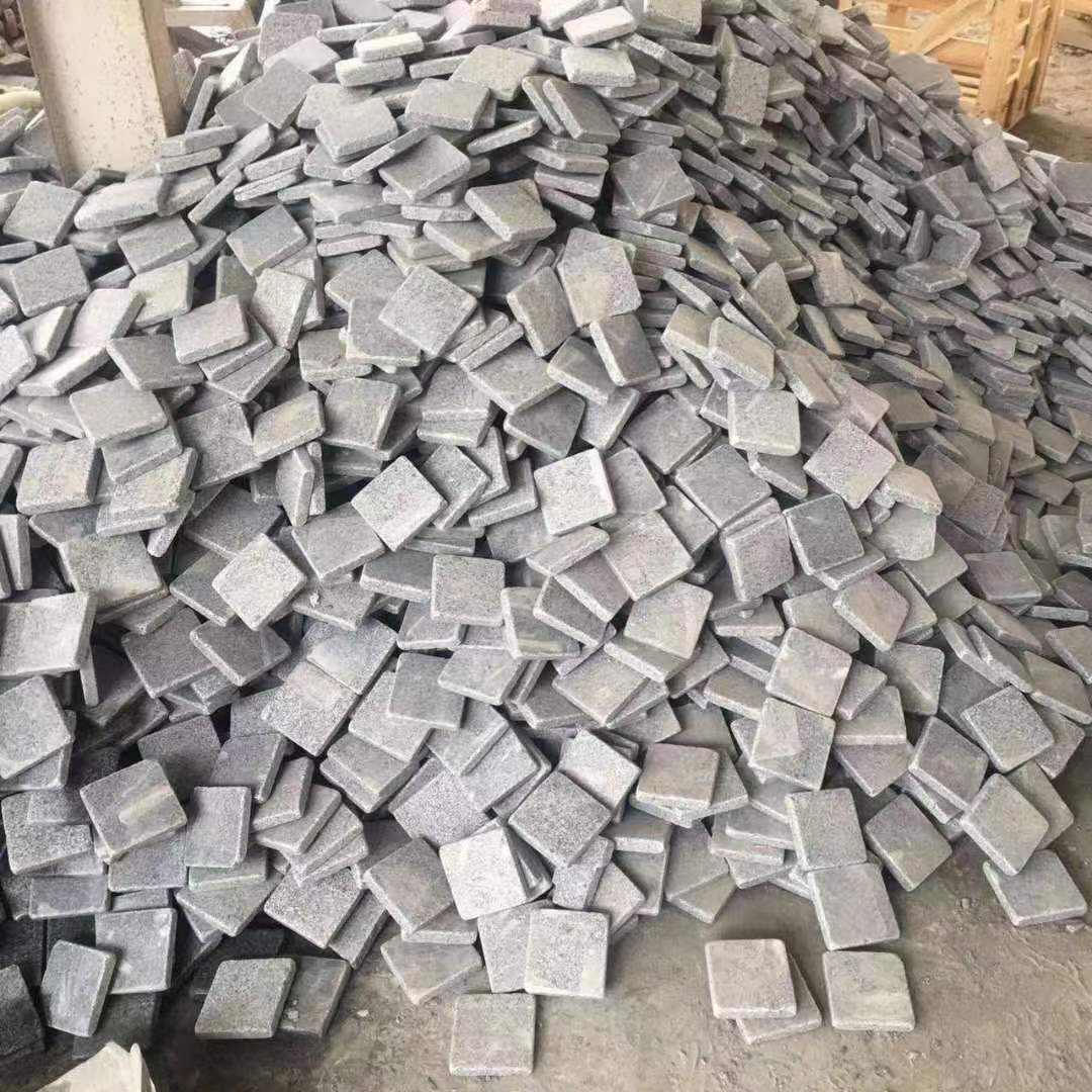 Dark Grey Granite Floor Tiles