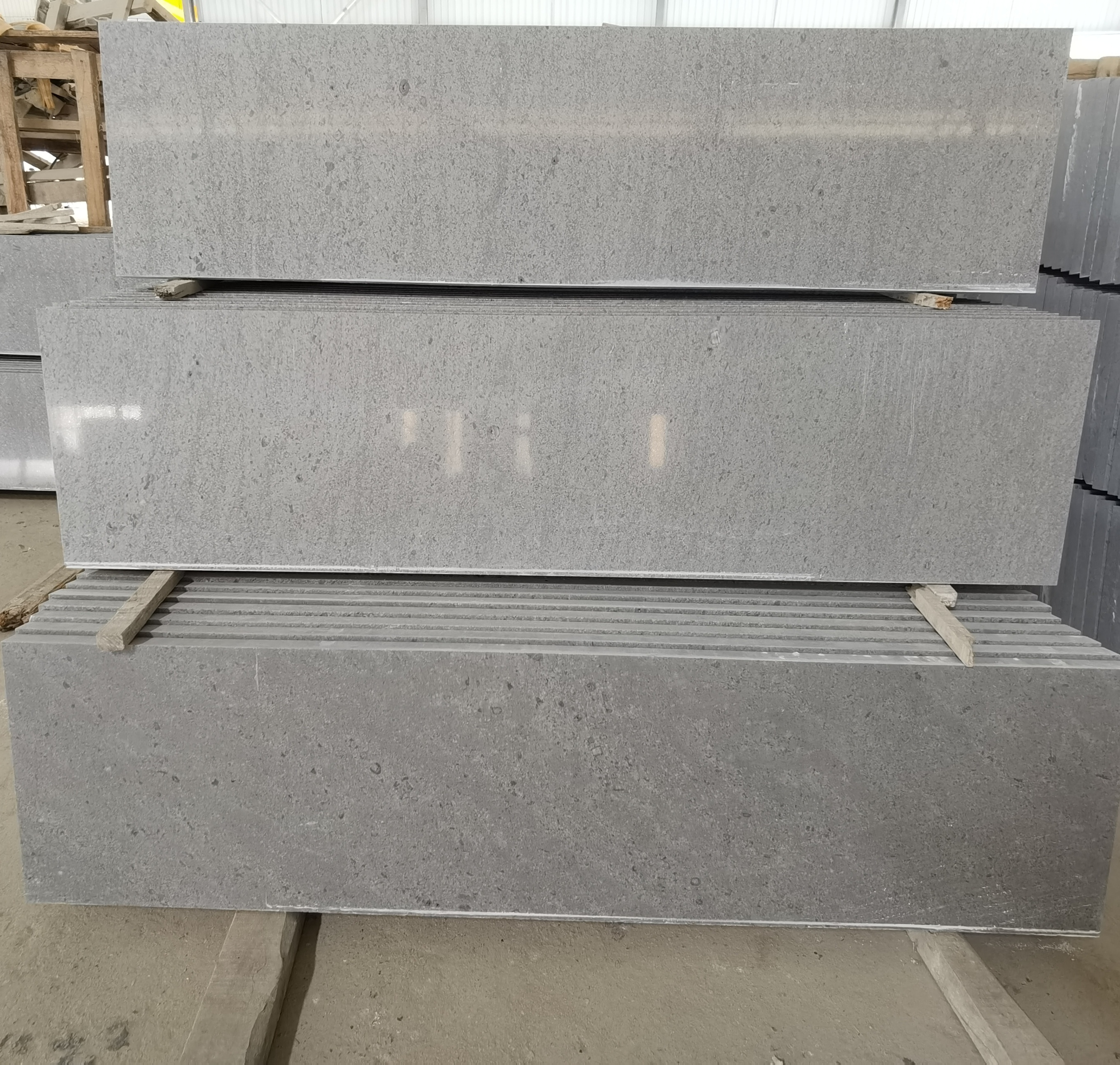 Pure Grey Marble Steps