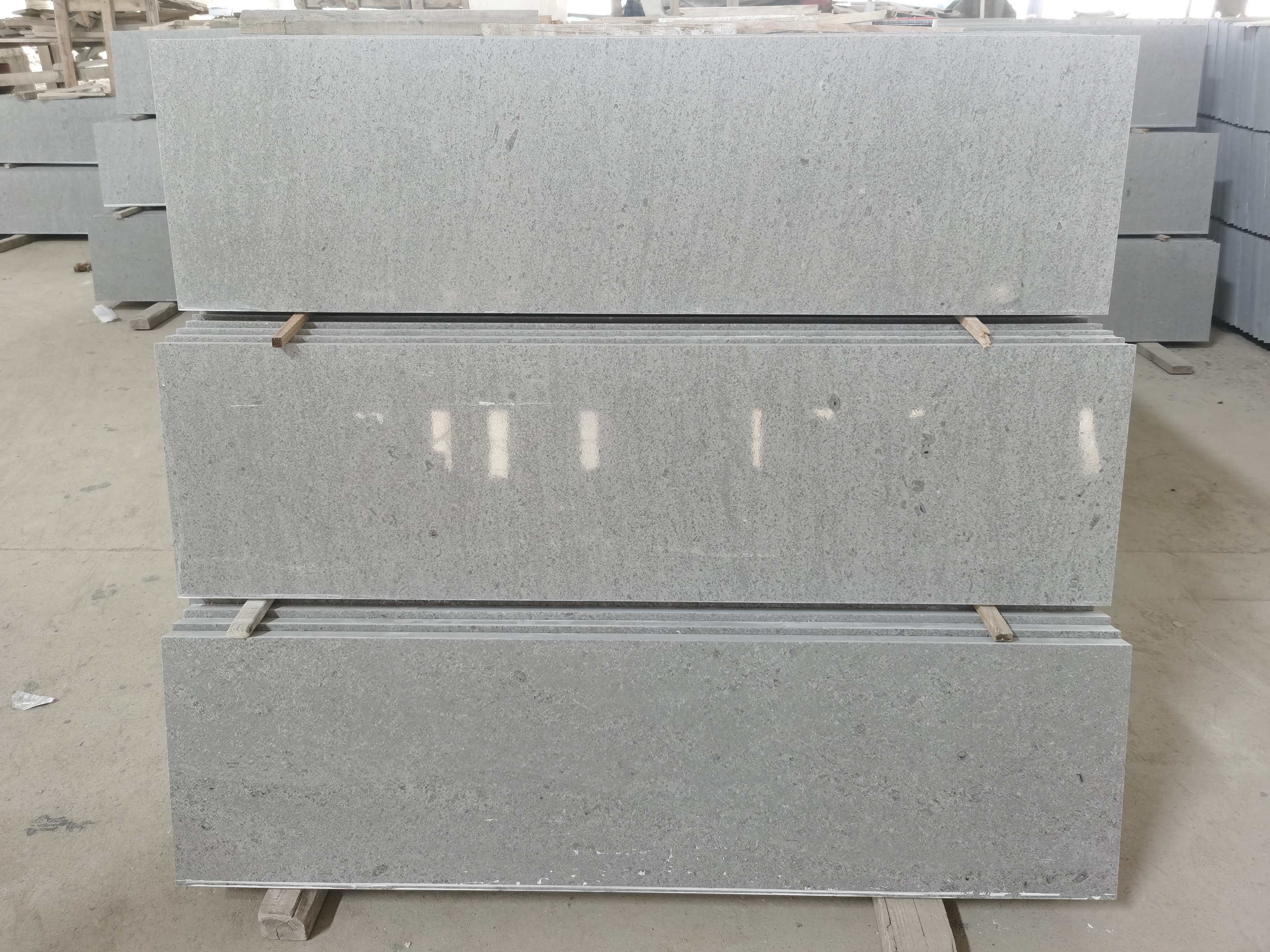 Pure Grey Marble Steps