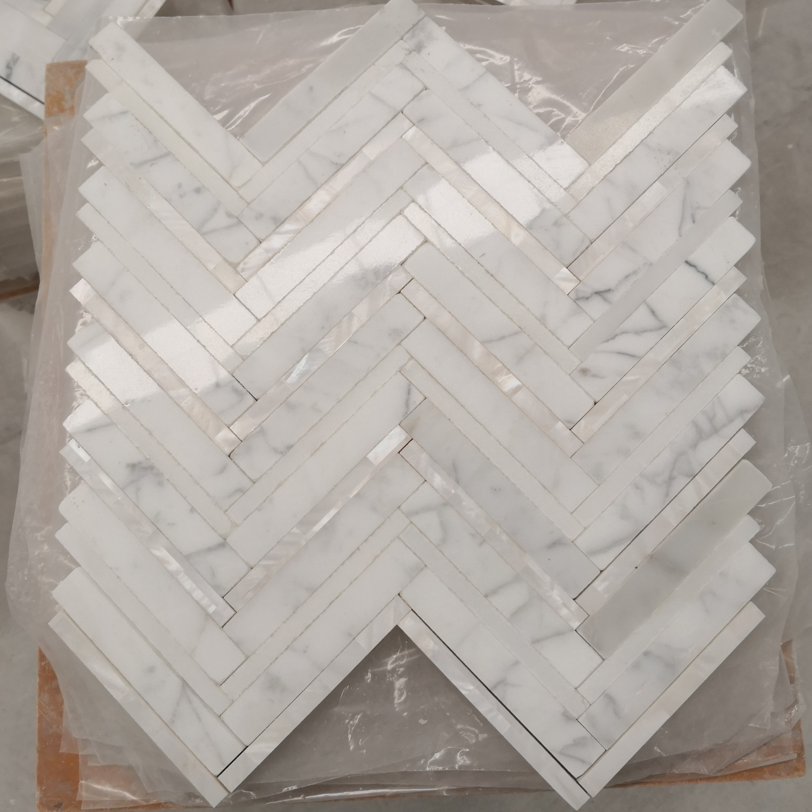 White Marble Backsplash