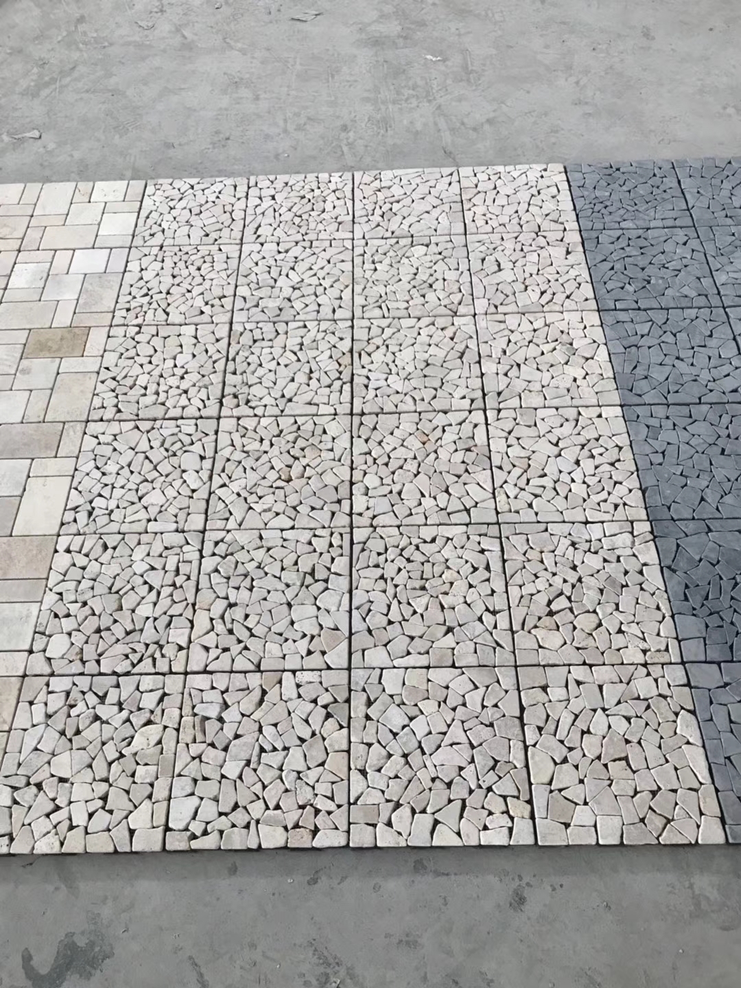 Porto Beige Limestone Mosaic Tiles