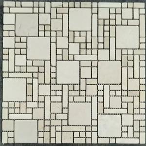Porto Beige Limestone Mosaic Tiles