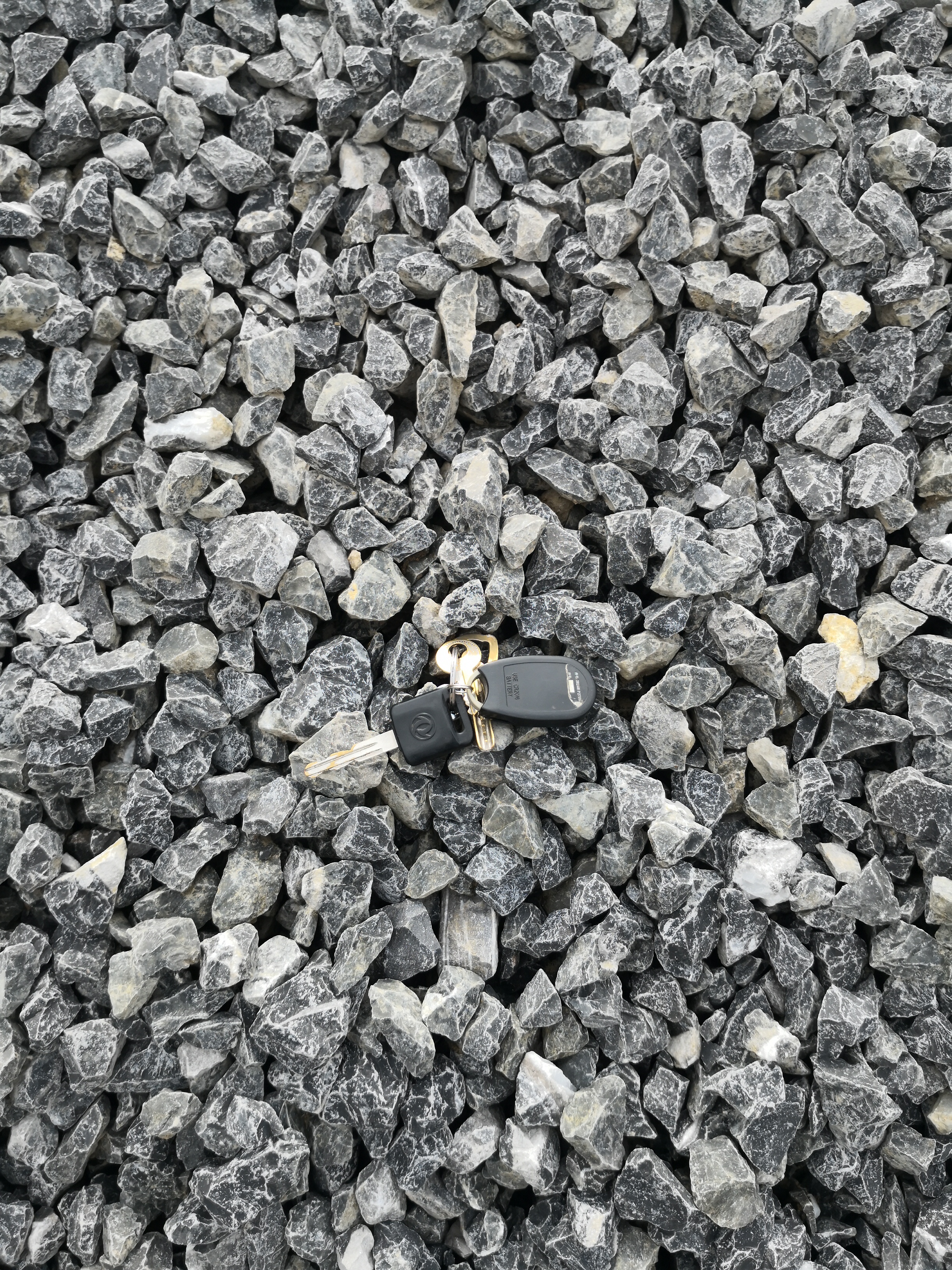 Black Gravel Rocks