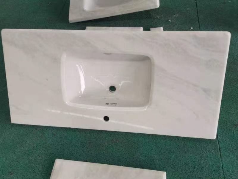 Calacatta White Marble Sink