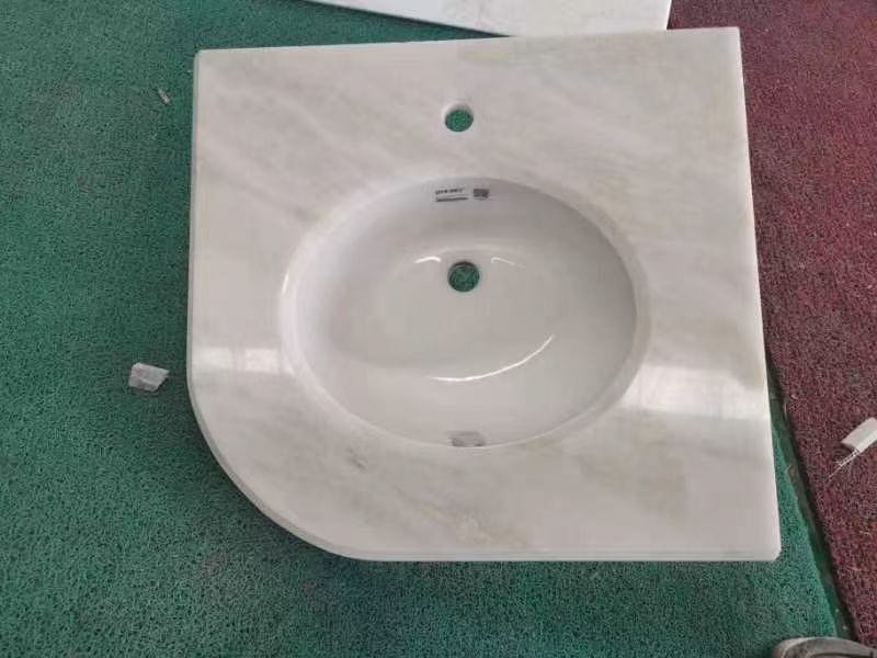 Calacatta White Marble Sink