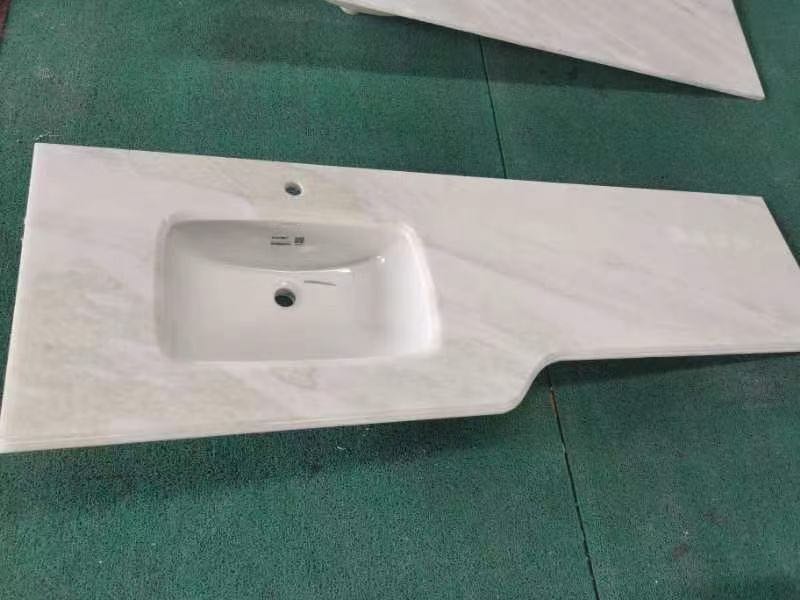 Calacatta White Marble Sink