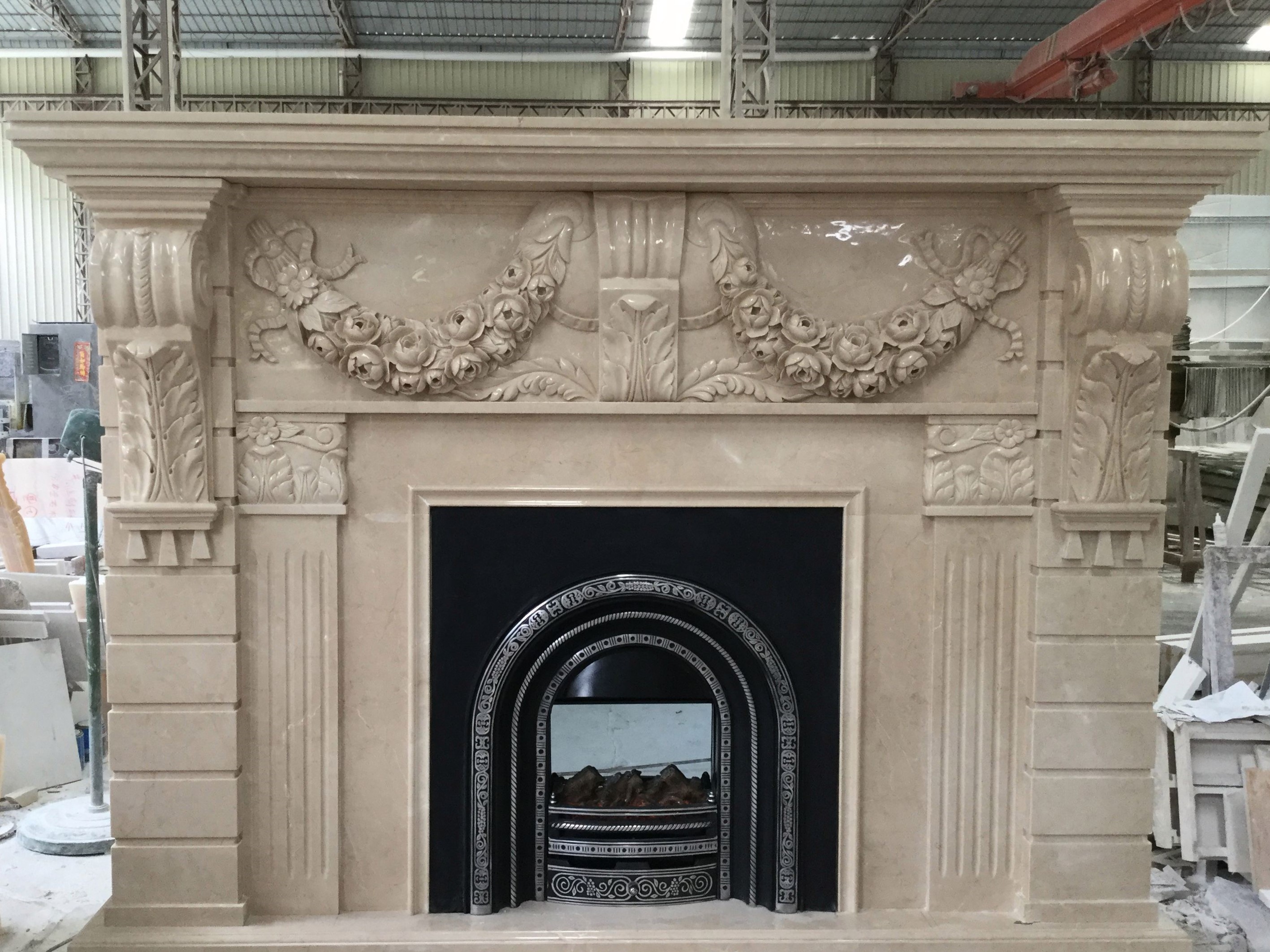 Marble Fireplace