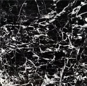 Snowflake Black Marble
