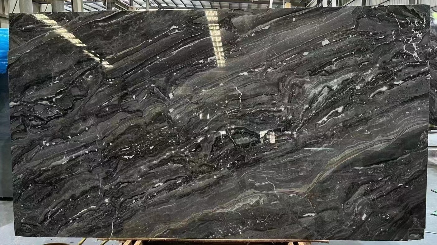 Arabescato Orobico Nero Black Marble