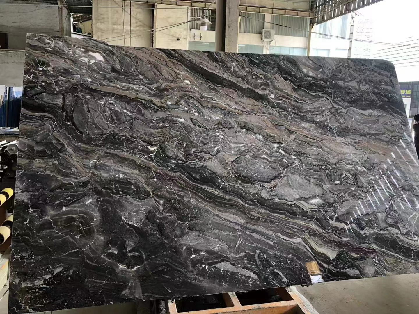 Arabescato Orobico Nero Black Marble