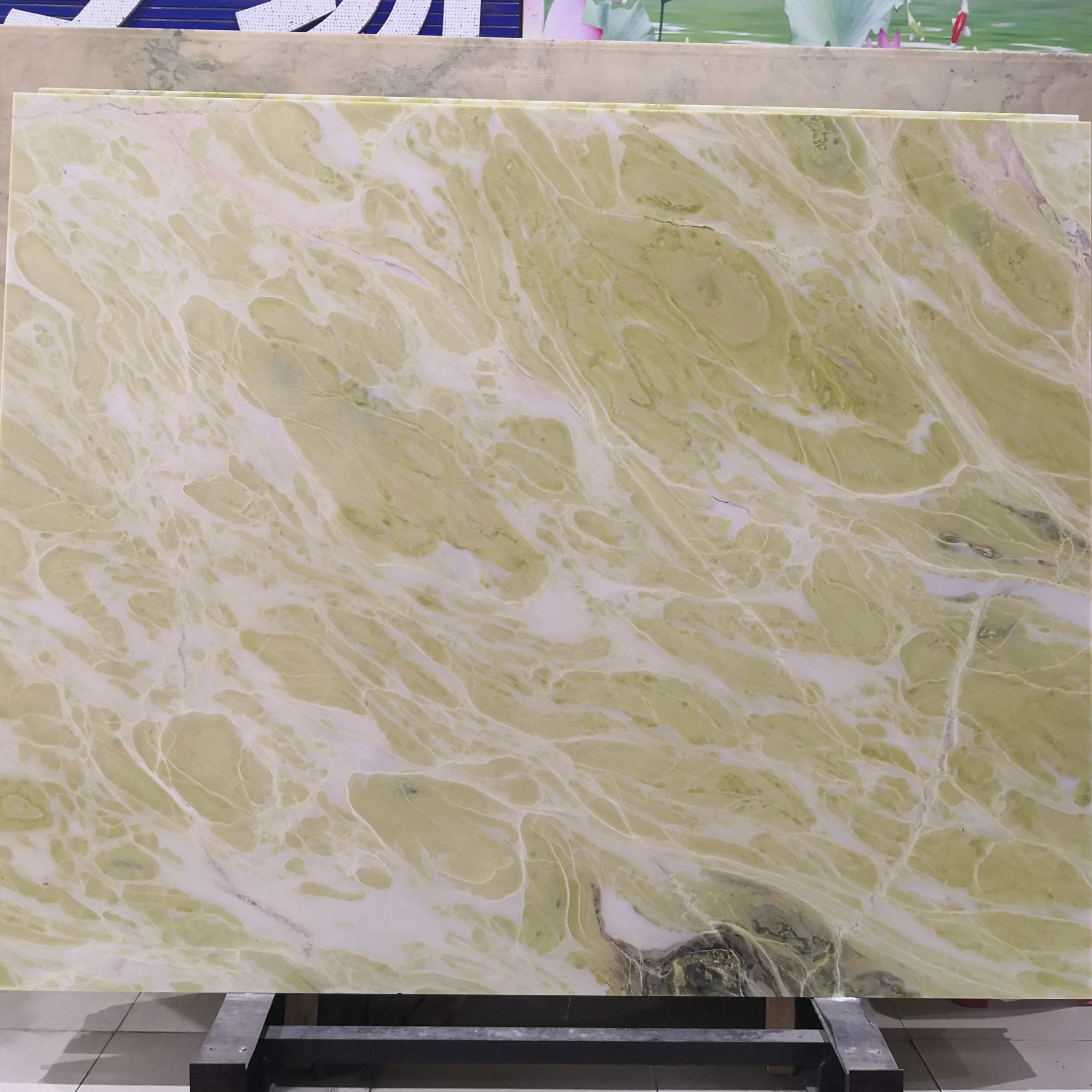 Spring Light Green Marble