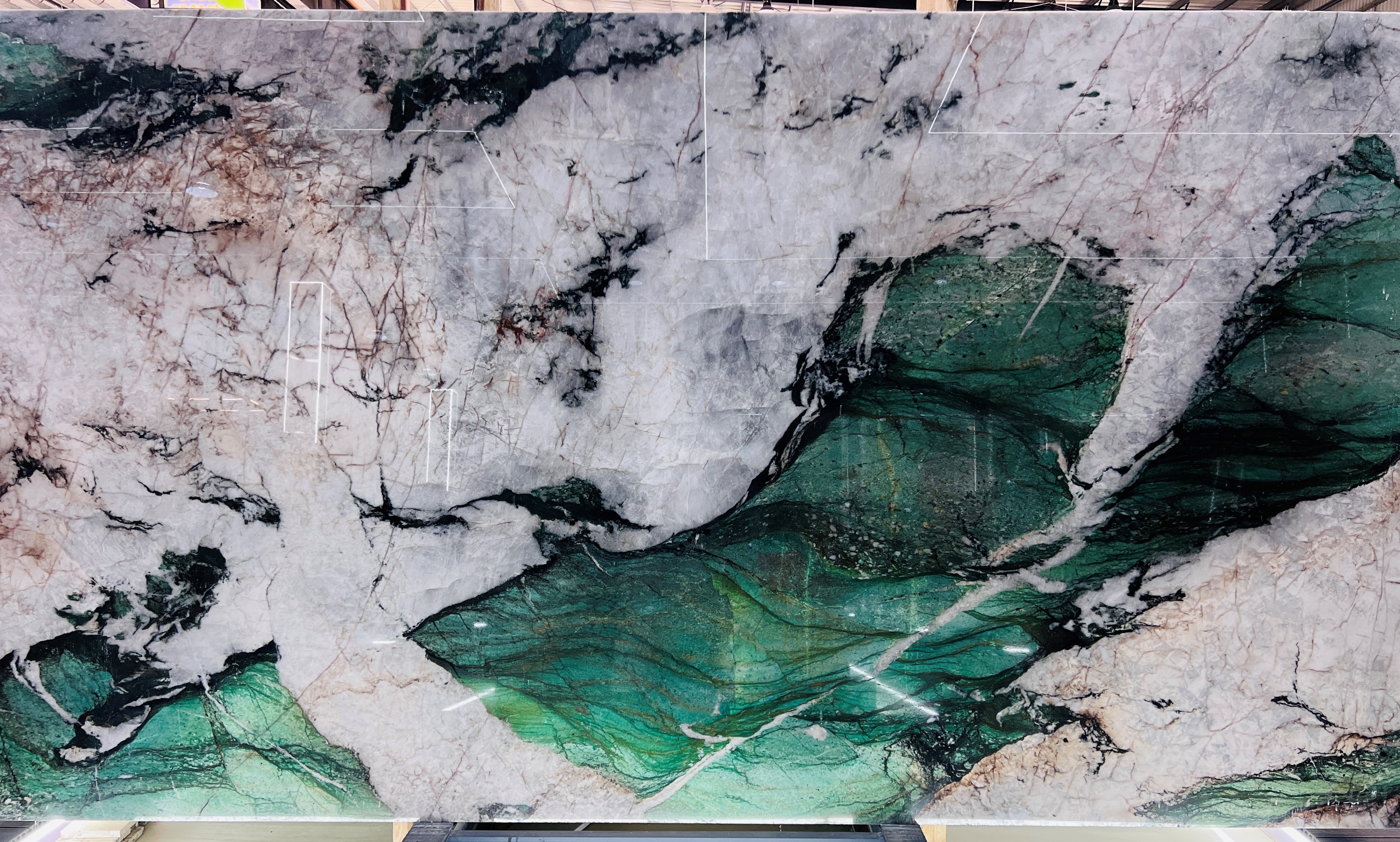 Botanic Wave Green Quartzite