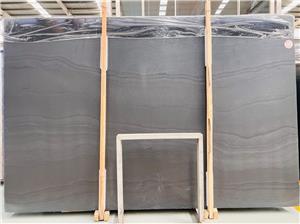 Honed Black Slate Slab