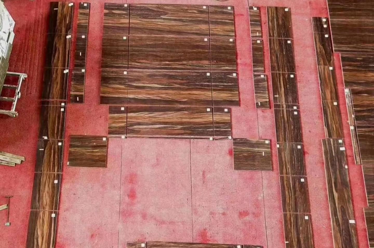 Red Wood Marble Slab