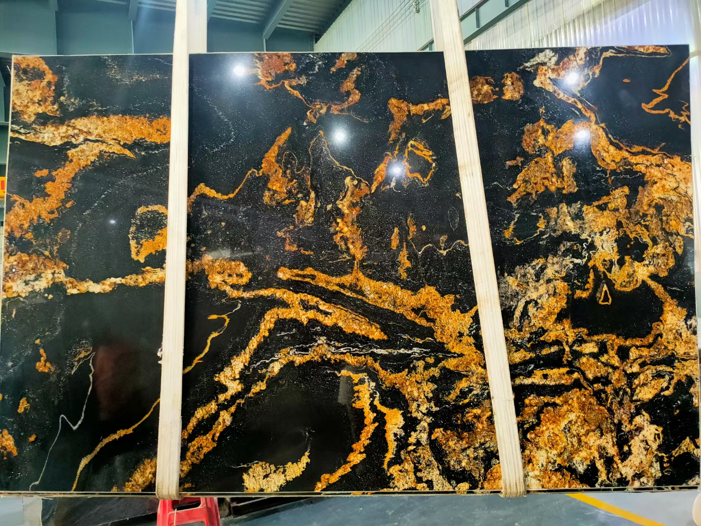 Titanium Golden Granite Slab