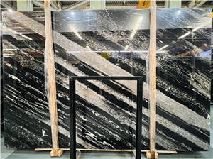 Nero Portoro Marble Slab