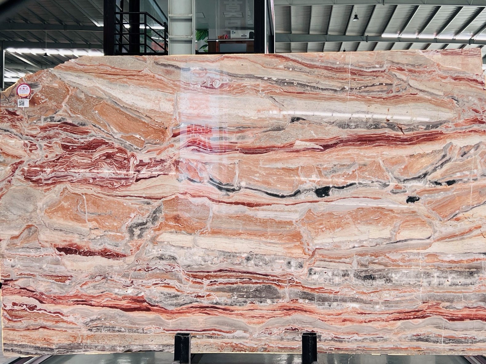 Rosso Monica Marble Slab
