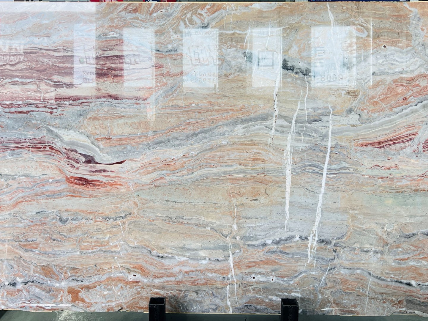 Rosso Monica Marble Slab