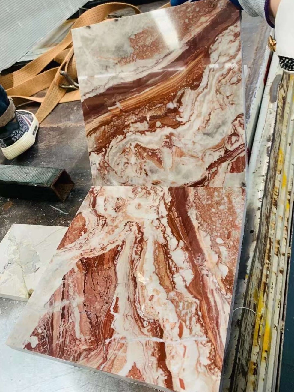 Rosso Monica Marble Slab