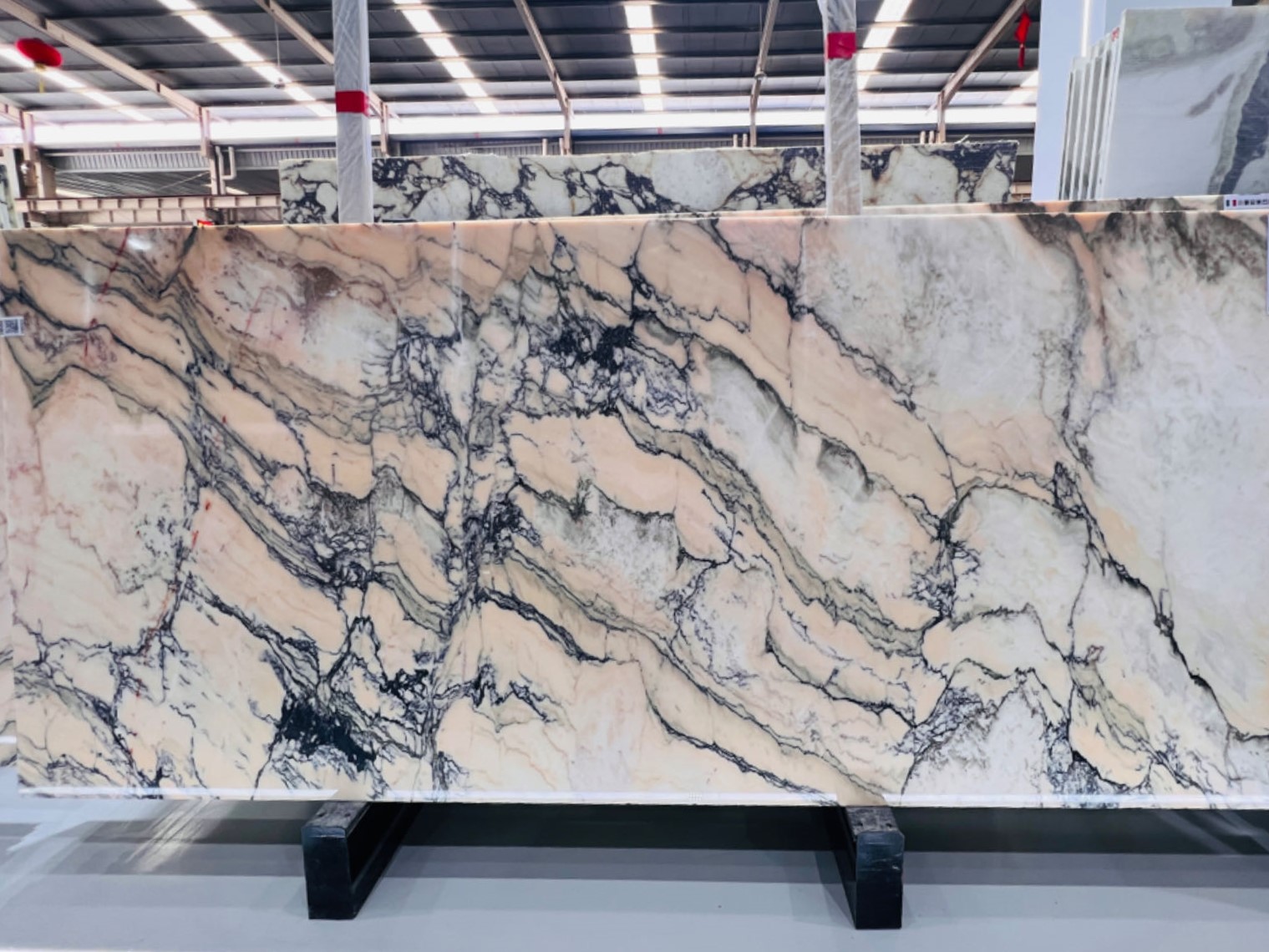 Estramoz Rosa Vergada Marble Slab