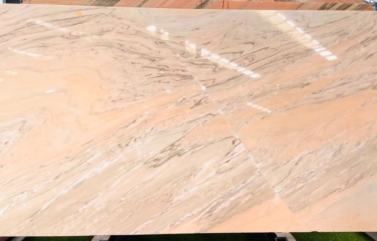 Estramoz Rosa Vergada Marble Slab