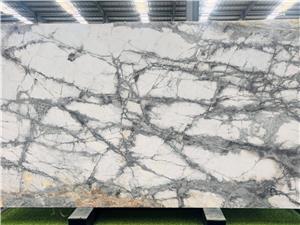 Eksioglu Iceberg White Marble Slabs