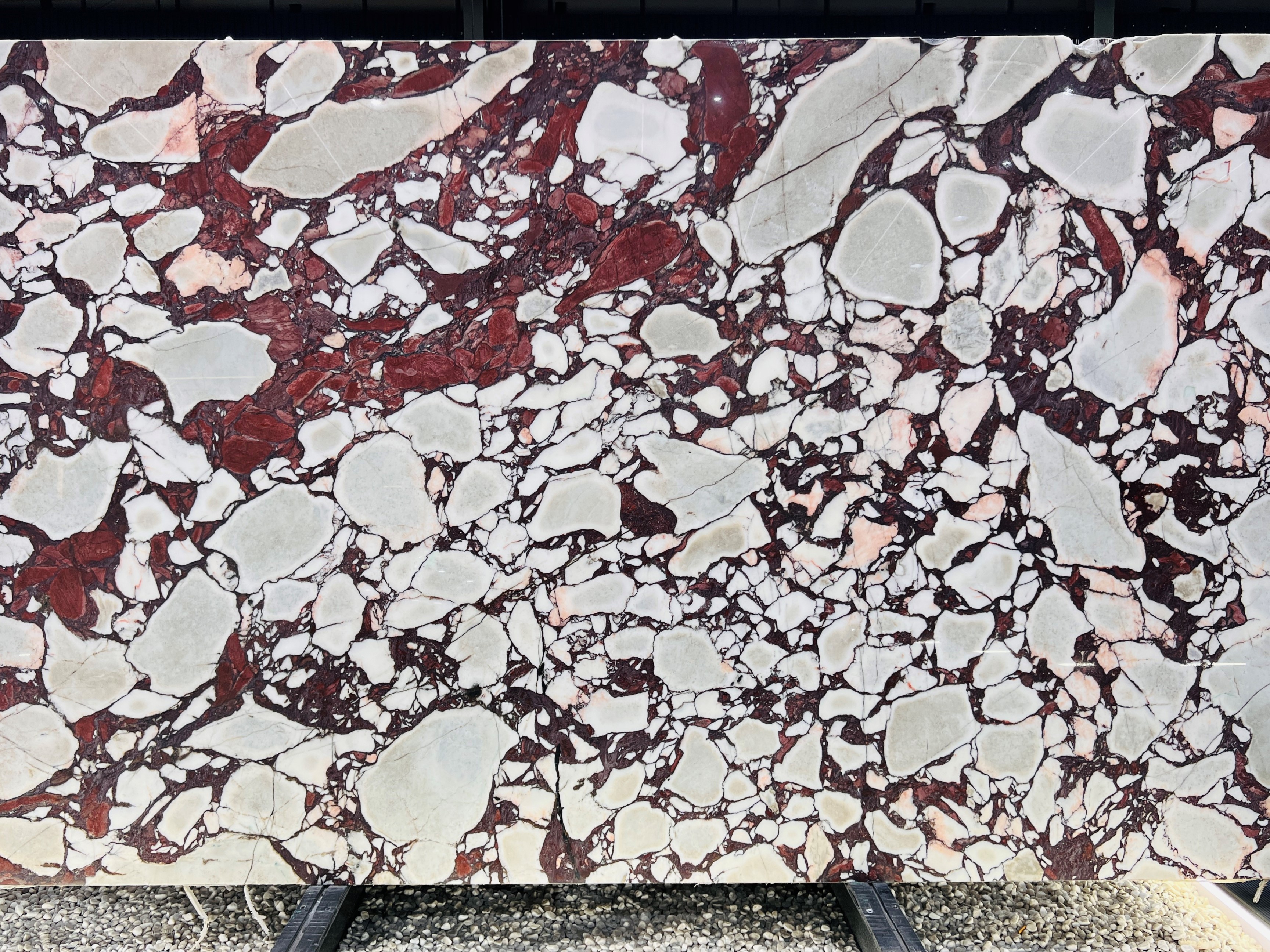 Breccia Vagli Violetta Marble Slab