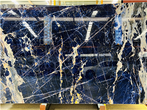 Inka Blue Sodalite Granite Slab