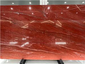 Jasper Red Quartzite Slab