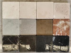 Tumbled Colorful Marble Paver Tile