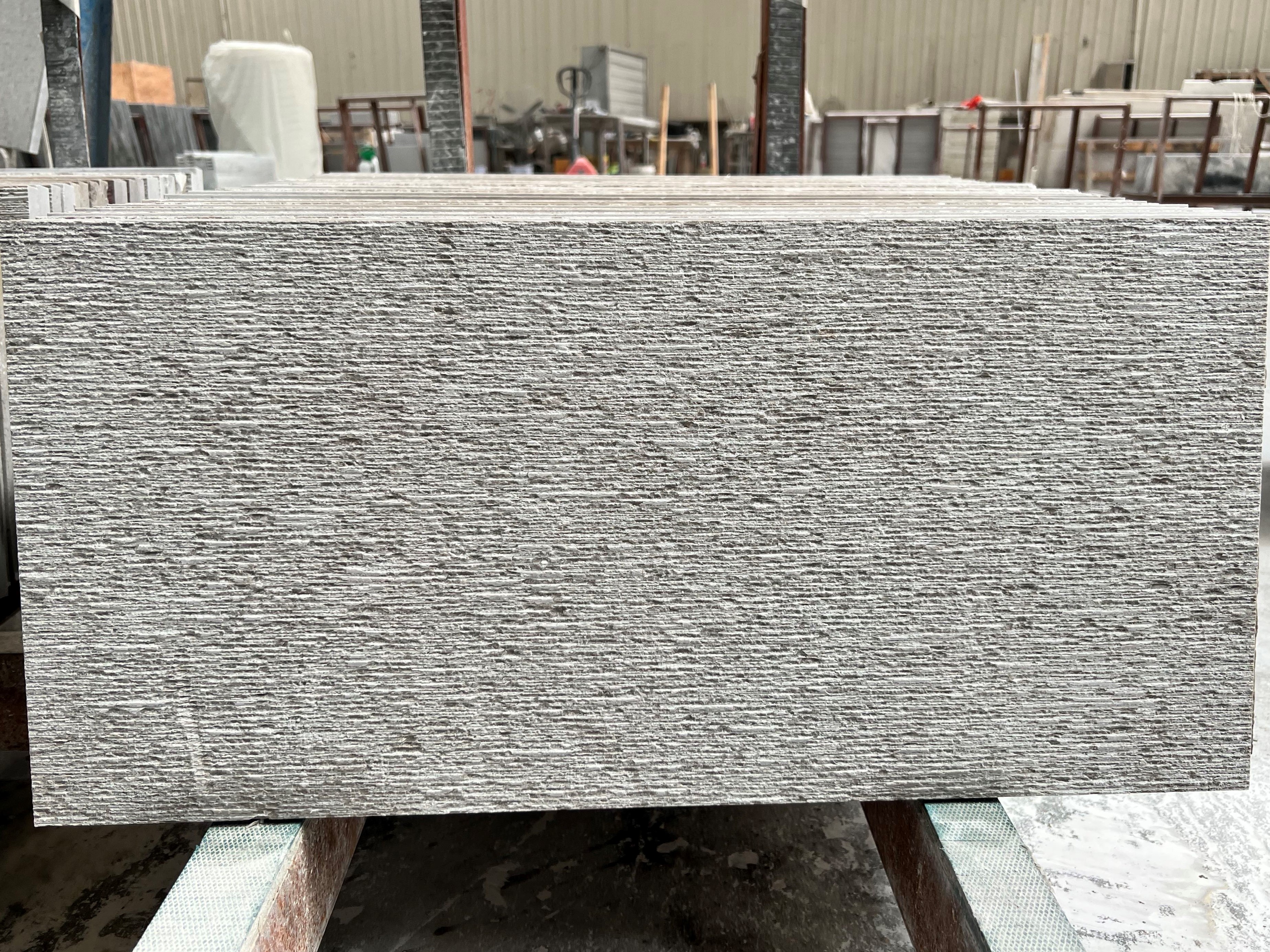 Chiseled Cinderella Grey Marble Wall Tiles