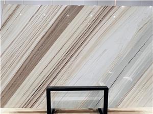 Palissandro Fiorito Bianco Marble Slabs
