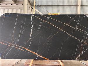 Honed Noir Aziza Marble Slabs