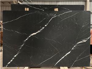 Honed Nero Black Marquina Marble Slabs