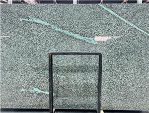 Peppermint Green Granite Slab