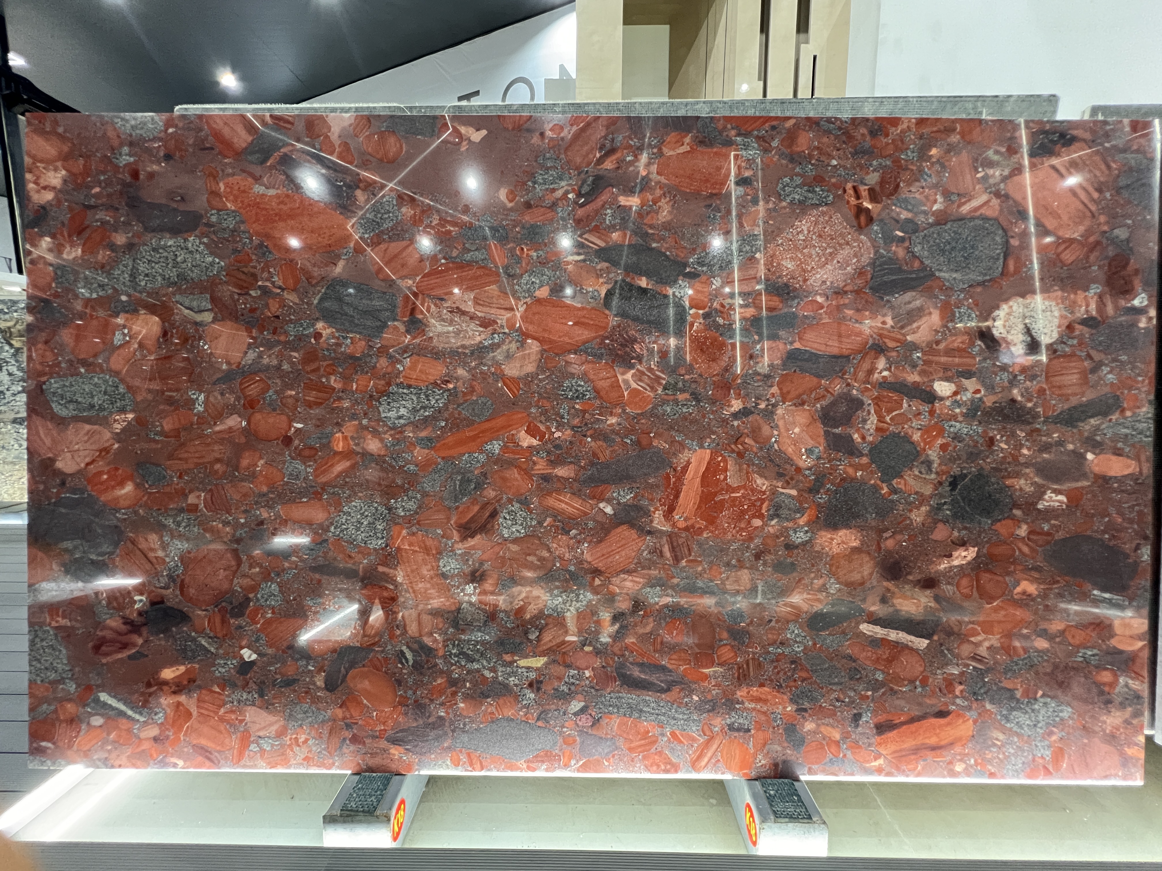 Aquarius Red Granite Slab