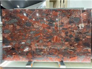 Aquarius Red Granite Slab
