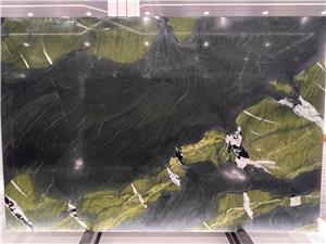 Avocado Green Quartzite Slab