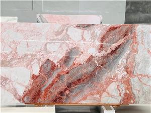 Four Season Pink Marble Slabs
