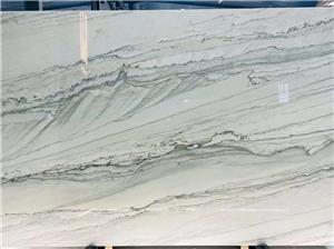 White Macaubas Quartzite Slab