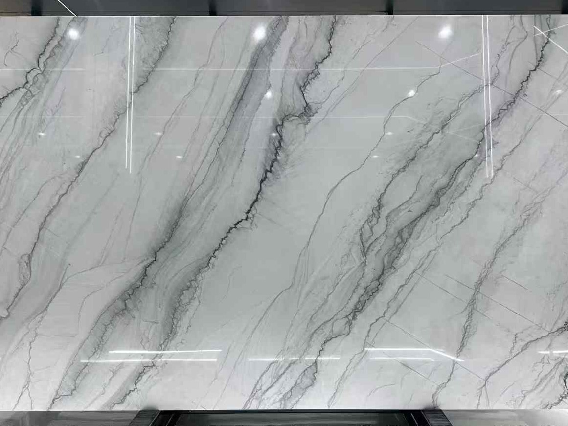 White Macaubas Quartzite Slab