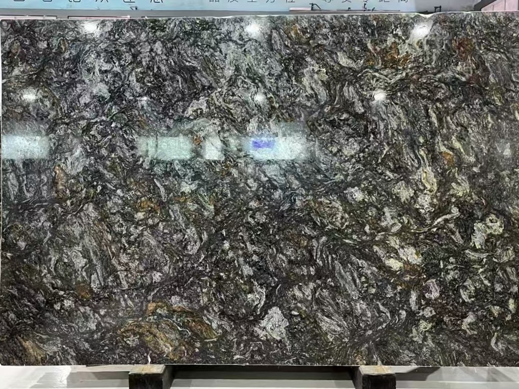 Platinum Black Granite Slab
