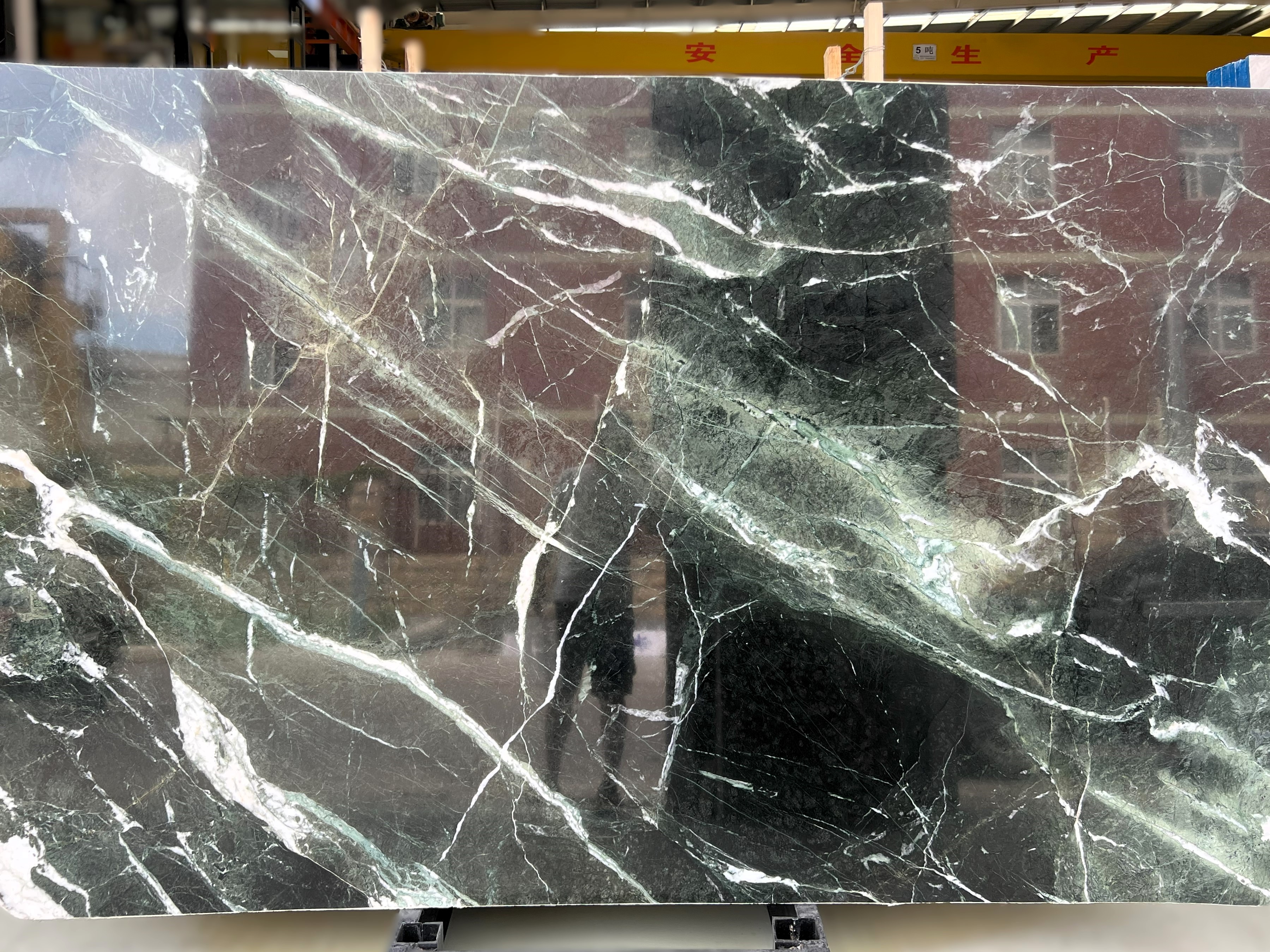 Naoussa Green Marble Slab