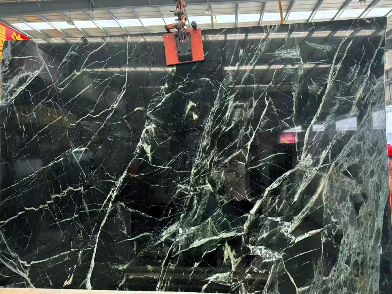 Naoussa Green Marble Slab