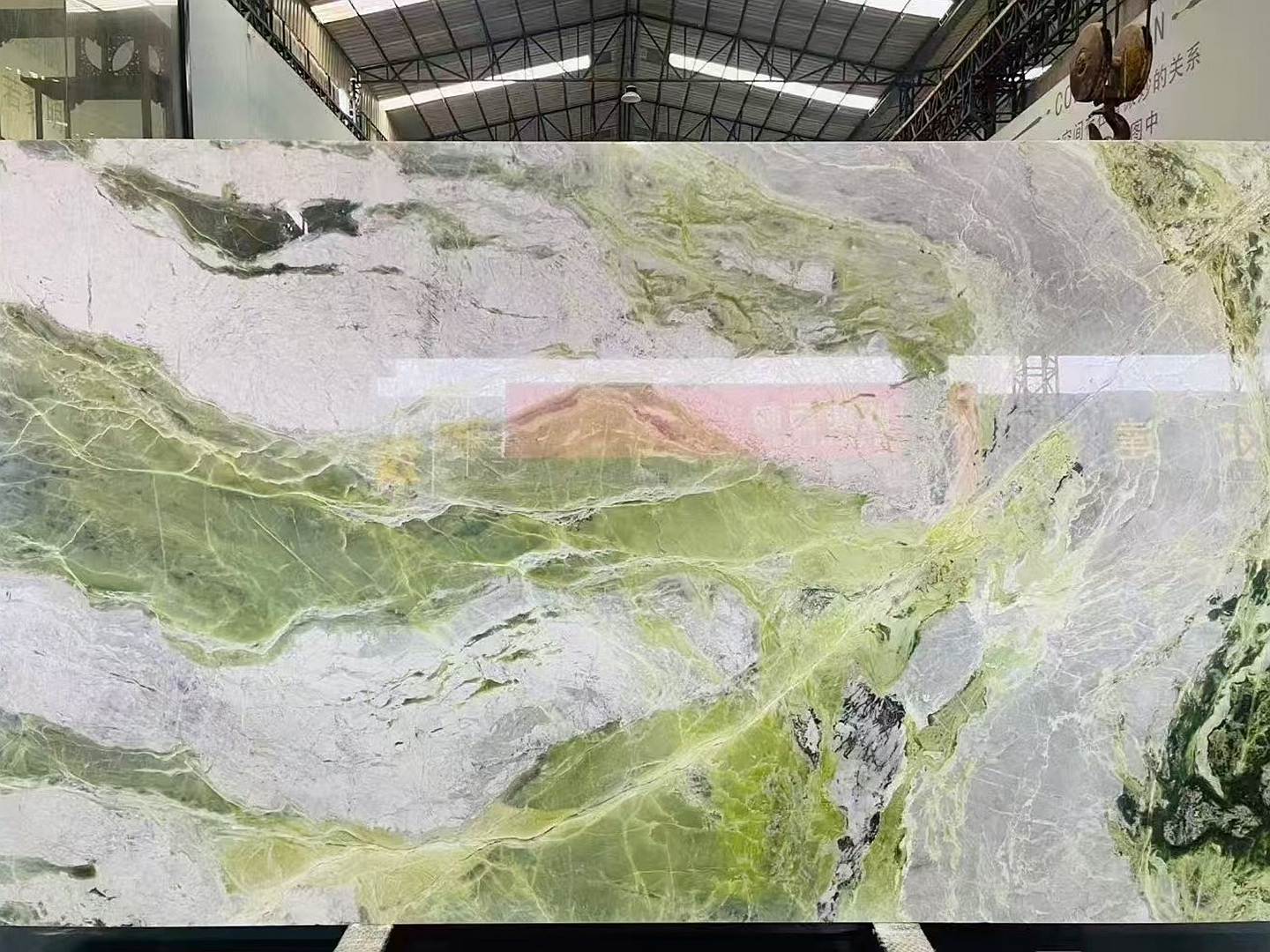 Melbourne Green Marble Slab